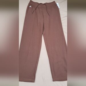 Russell Athletic Men's Sweatpants Size L Brown NWT Fleece Joggers Drawstring